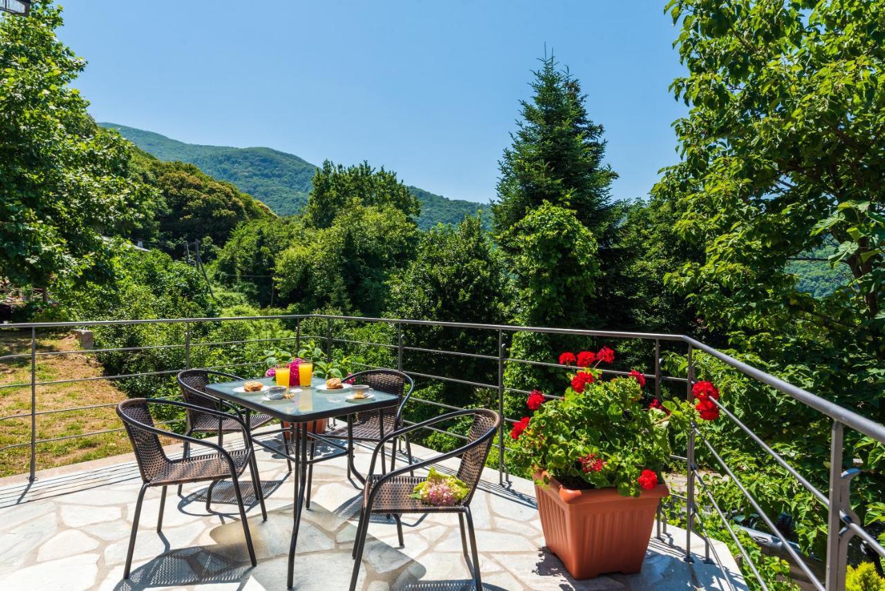 Άλυσσος Suites Tsagarada Exterior foto